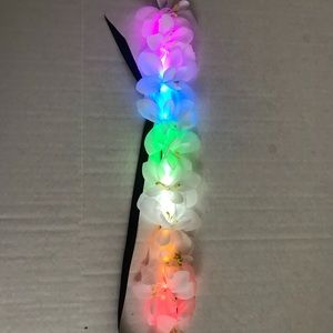 Light up LED Flower Crown Rainbow Pride